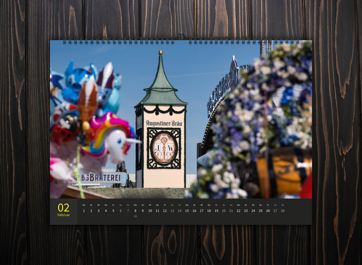 Oktoberfest-Kalender Wiesndamisch 2027