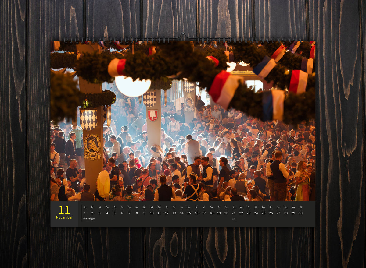 Oktoberfest-Kalender Wiesndamisch 2027